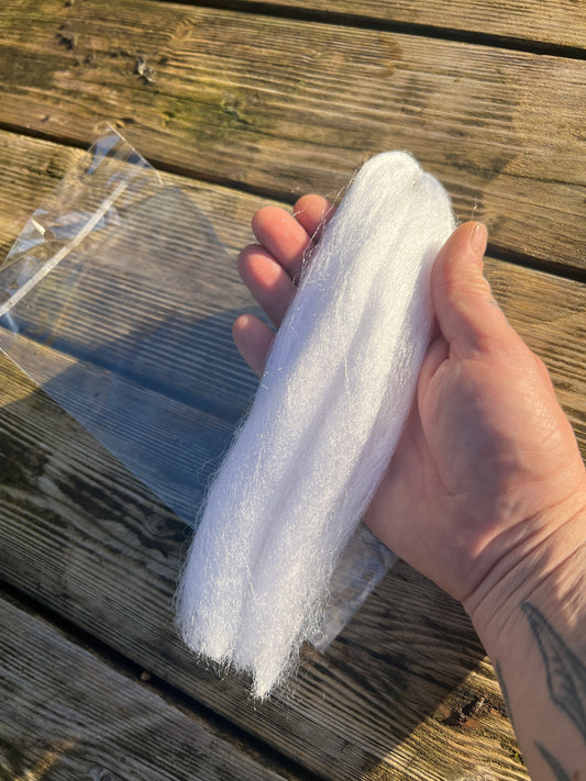 Slick fibre white
