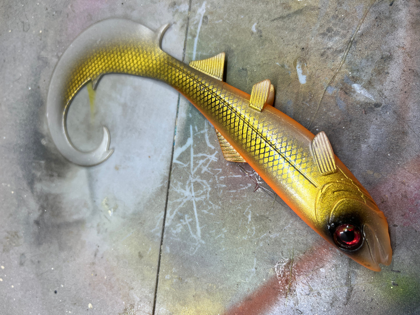 Fugly Curly Golden Satsuma