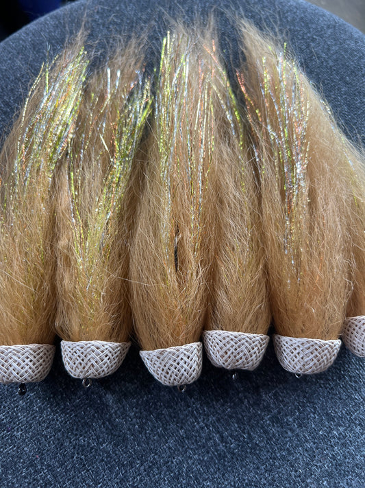 Weedless Bubbas / Tan & Gold