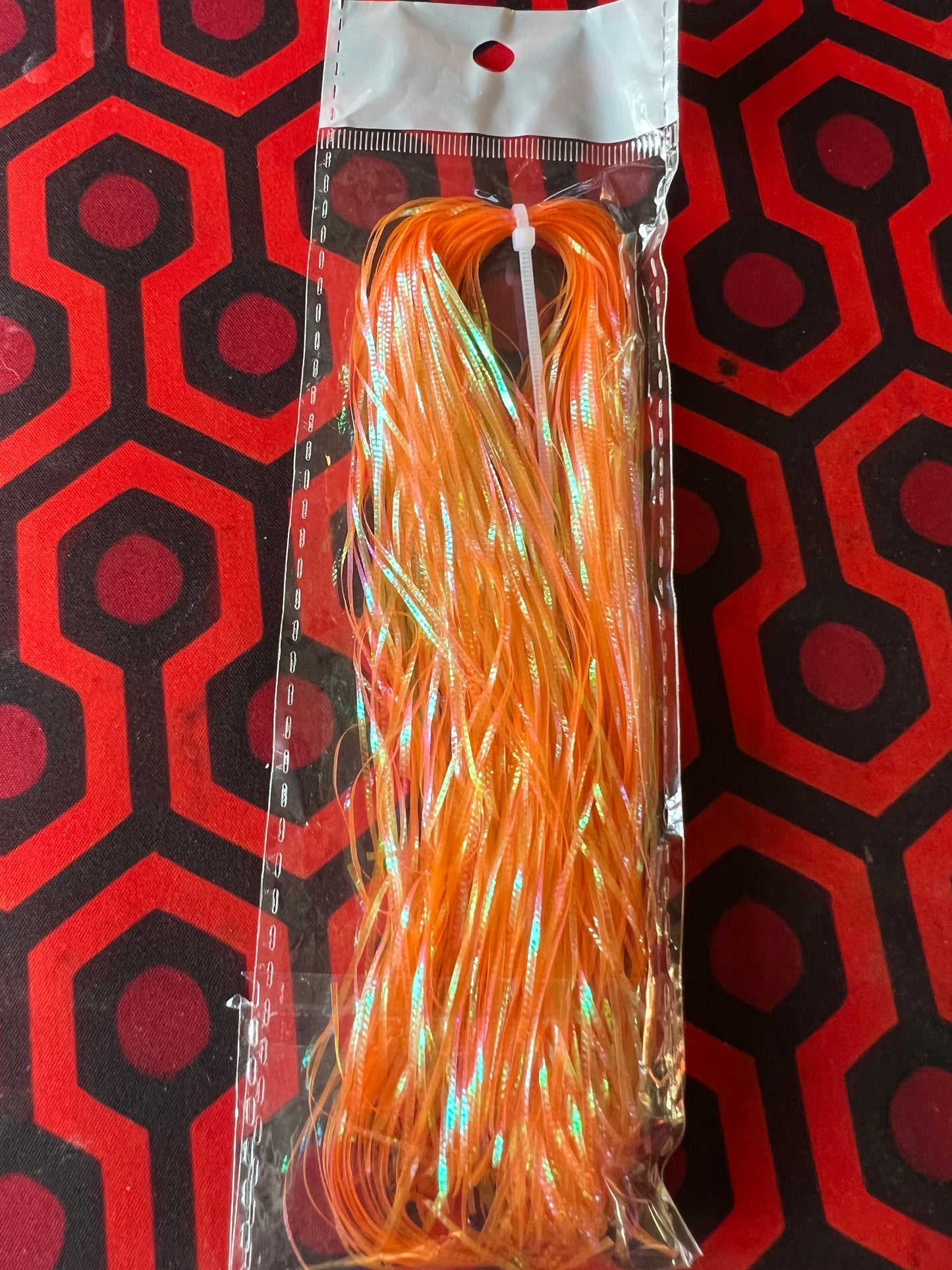 Pearlescent mini lateral scales.