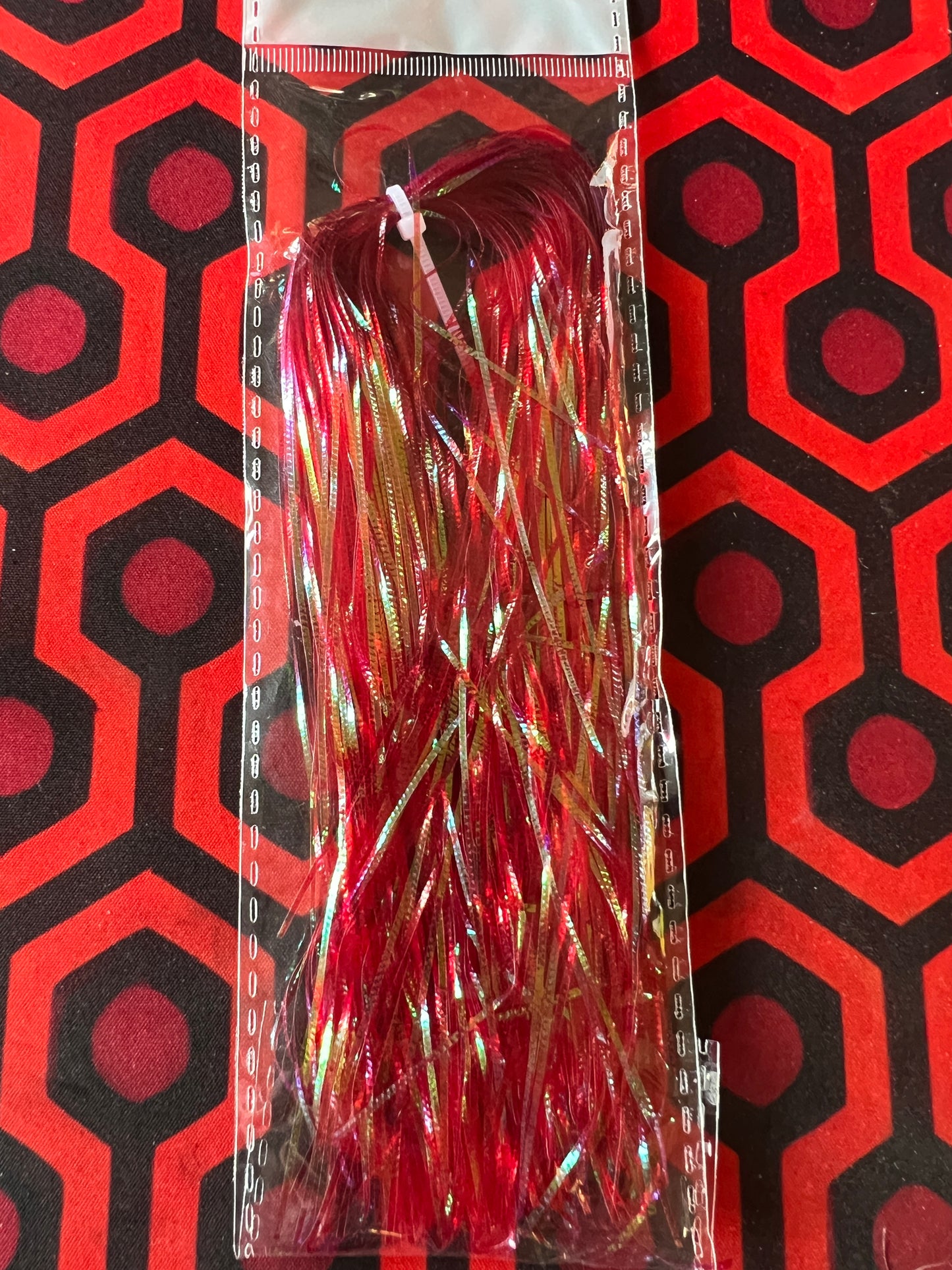 Pearlescent mini lateral scales.