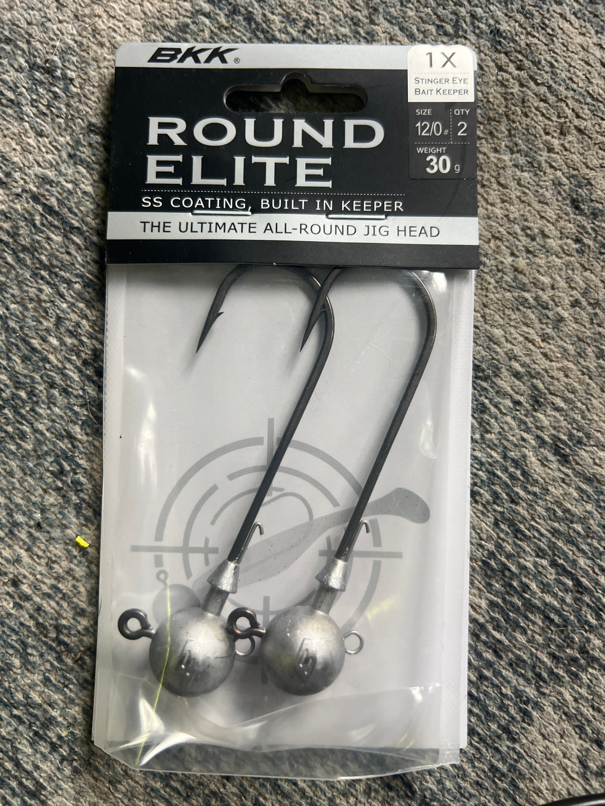 BKK Round Elite Stinger eye Bait keeper