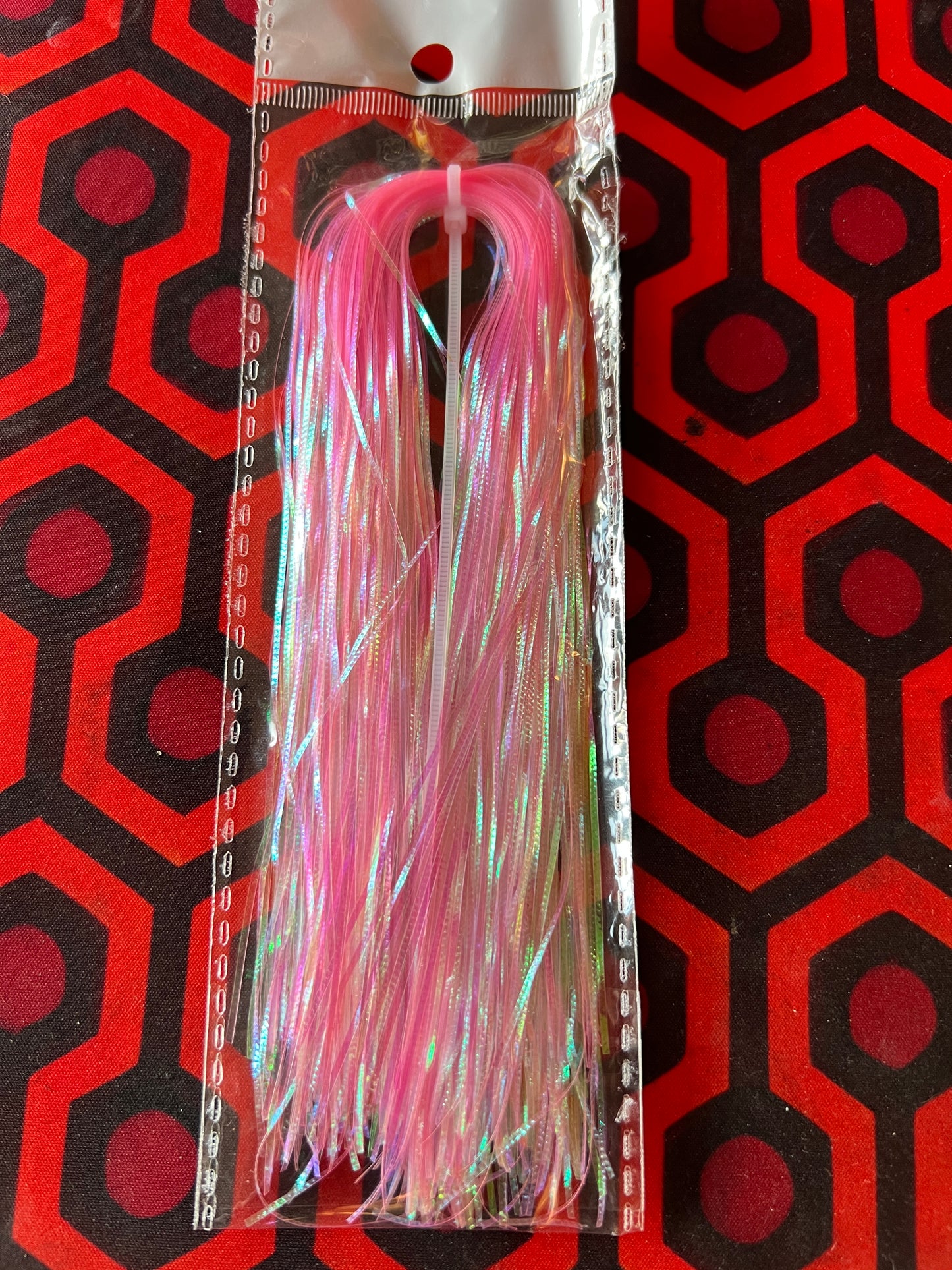 Pearlescent mini lateral scales.