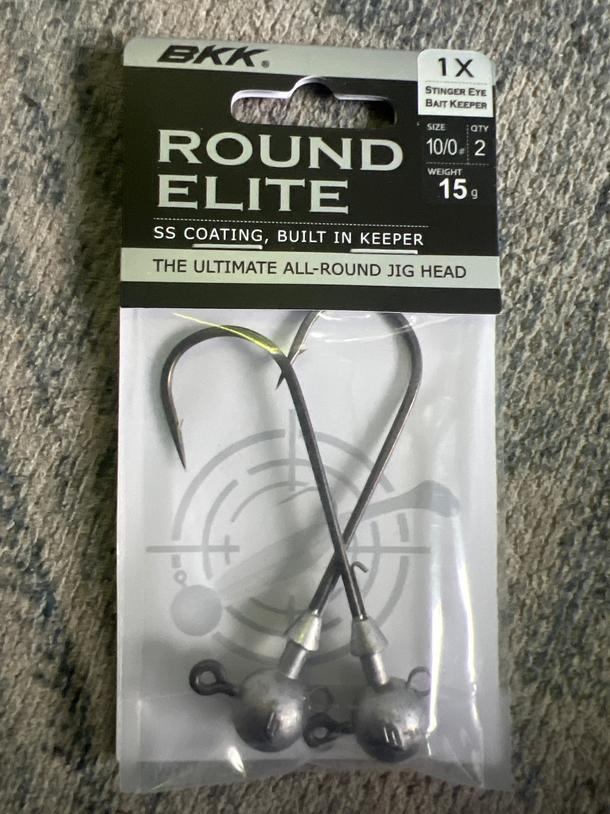 BKK Round Elite Stinger eye Bait keeper